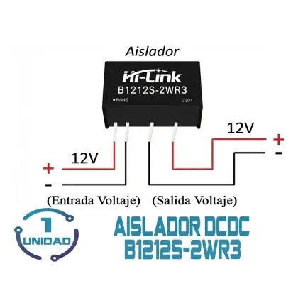 Filtro Aislador B1212S-2Wr3