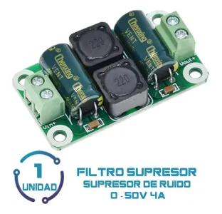 Filtro Supresor De Interferencias DC 0-50V 4A