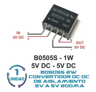 Modulo De Aislador De Ruido B0505s-1w