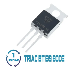 Transistor Triac BT139-800E