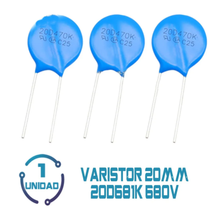 Varistor 20d681k