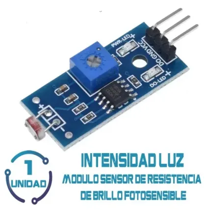 Sensor Resistencia Brillo