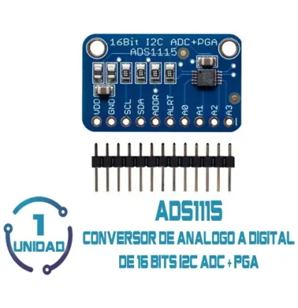 Modulo Adc Ads1115 12 Bits