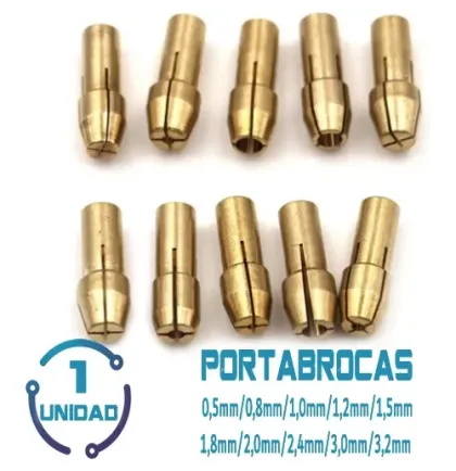 Porta Brocas 10 Piezas 4.8mm