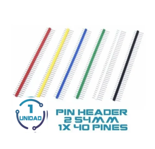 Pin Header Macho Negro