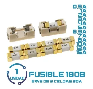Fusible 1808 125V 0.5A