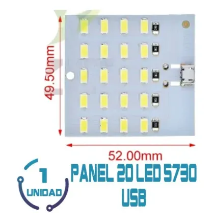 Panel 20 Led 5730 