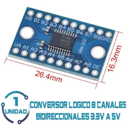 Conversor 8 Canales Azul