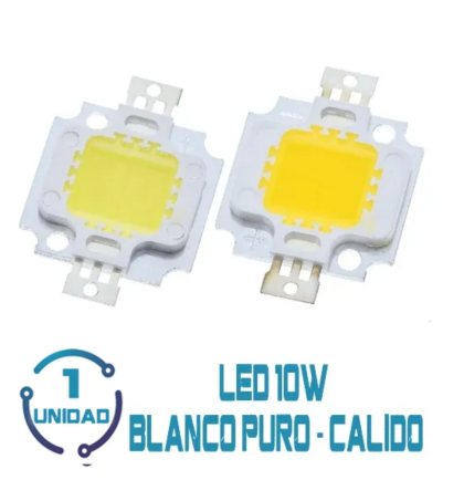 Led 10w Blanco Calido 