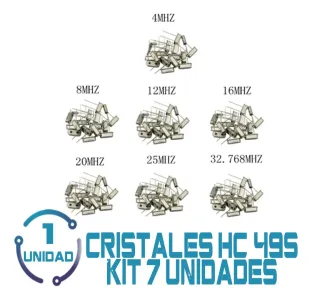 Kit De Cristales Osciladores