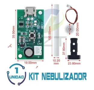 Kit Mini Humidificador USB