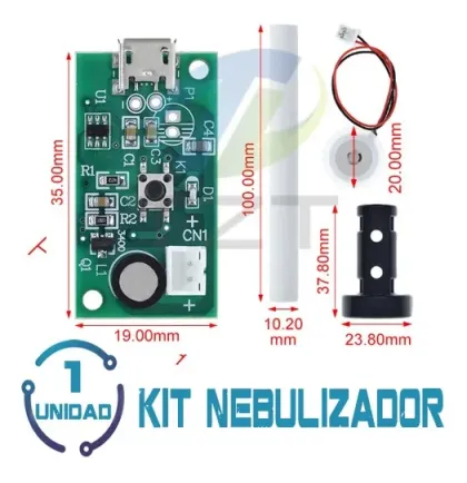 Kit Mini Humidificador USB