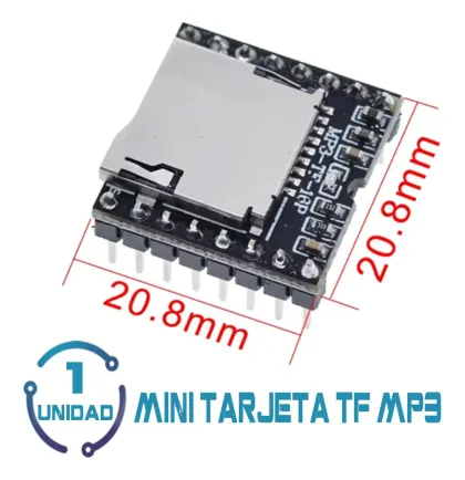 Mini Tarjetas Tf Mp3 Audio Arduino