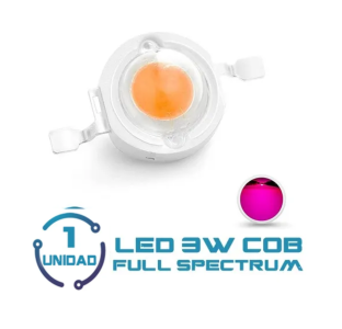 Led 3w Full Espectro 