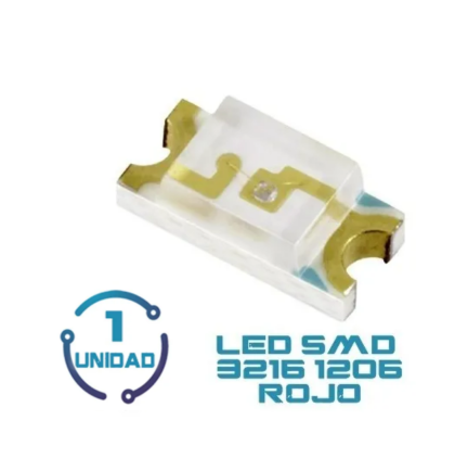 Led Smd 1206 Azul 
