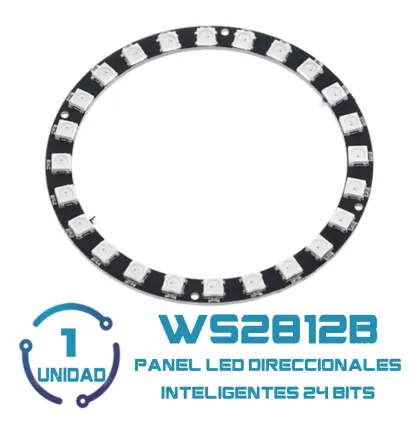 Modulo Led RGB WS2812B Redondo 24 Bits