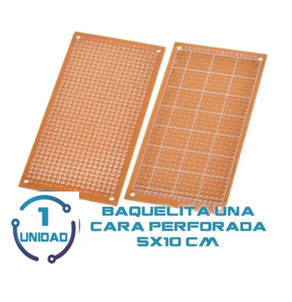 Pcb Perforada Simple 10x5cm