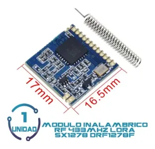 Modulo Lora  SX1278 DRF1278F