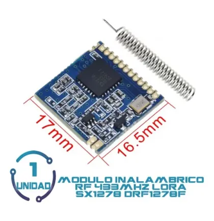 Modulo Lora  SX1278 DRF1278F
