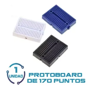 Protoboard 170 Puntos Negra