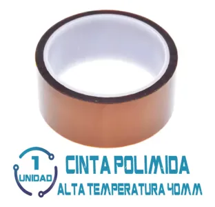 Cinta Polimida Alta Temperatura 40mm