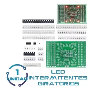 Módulo De Pratica led intermitente 555