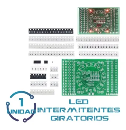 Módulo De Pratica led intermitente 555