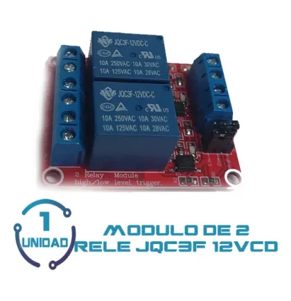 Modulo 2 Rele 12v High