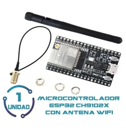 Esp32 32u Con Antena Externa