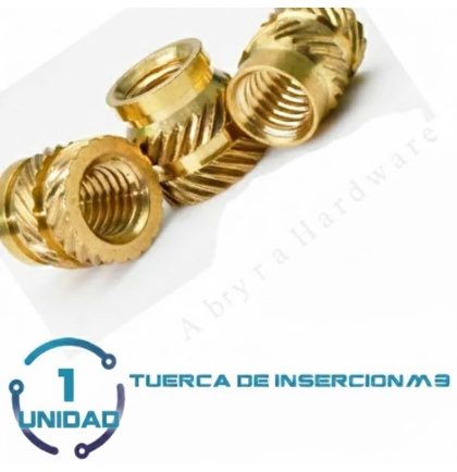 Tuerca Insertora M3x5x5