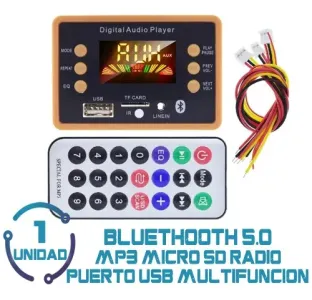 Modulo Bluetooth FM Marron