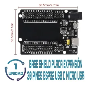 Base Adaptadora Esp 32