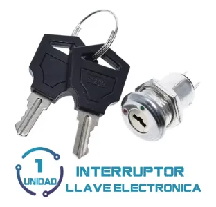 Cerradura Electronica Con Llave Giratoria