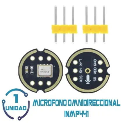 Microfono Omnidicional Inmp441