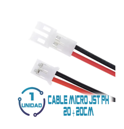 Cable Jst 20cm 2p