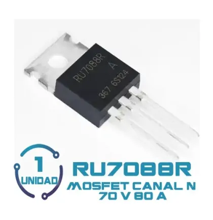 Transistor NMOS RU7088R