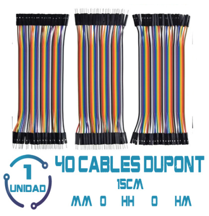 Cable Dupont 15cm HH