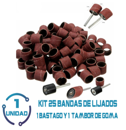 Kit Bandas De Lijas