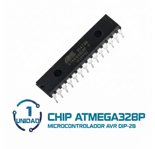 Microcontrolador atmega328p integrado