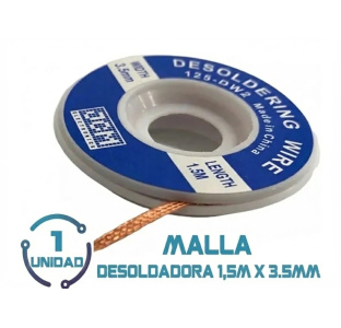 Malla Desoldadora 3.5mm