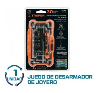 Juego Desarmadores Precisión Joyero Truper