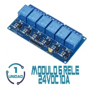 Modulo 6 Rele 24v Low