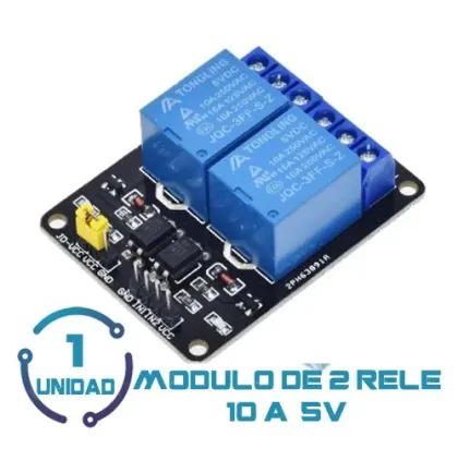 Modulo 2 Rele 5v Low