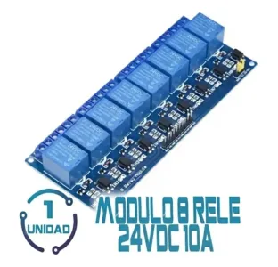 Modulo 8 Rele 24v Low