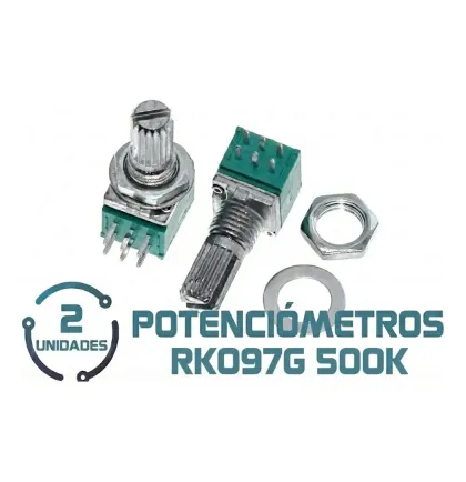 Potenciometro RK097G 500k