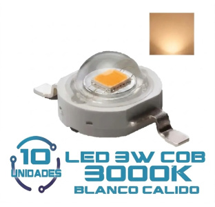 Led 3w Blanco Calido 