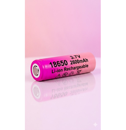 Pila 18650 3.7v 2600 Mah
