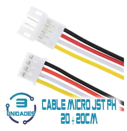 Cable Jst Aereo 4p Pequeño 
