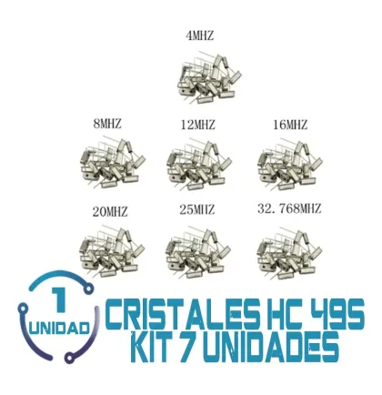 Cristal Osciladores 32.768 MHZ 